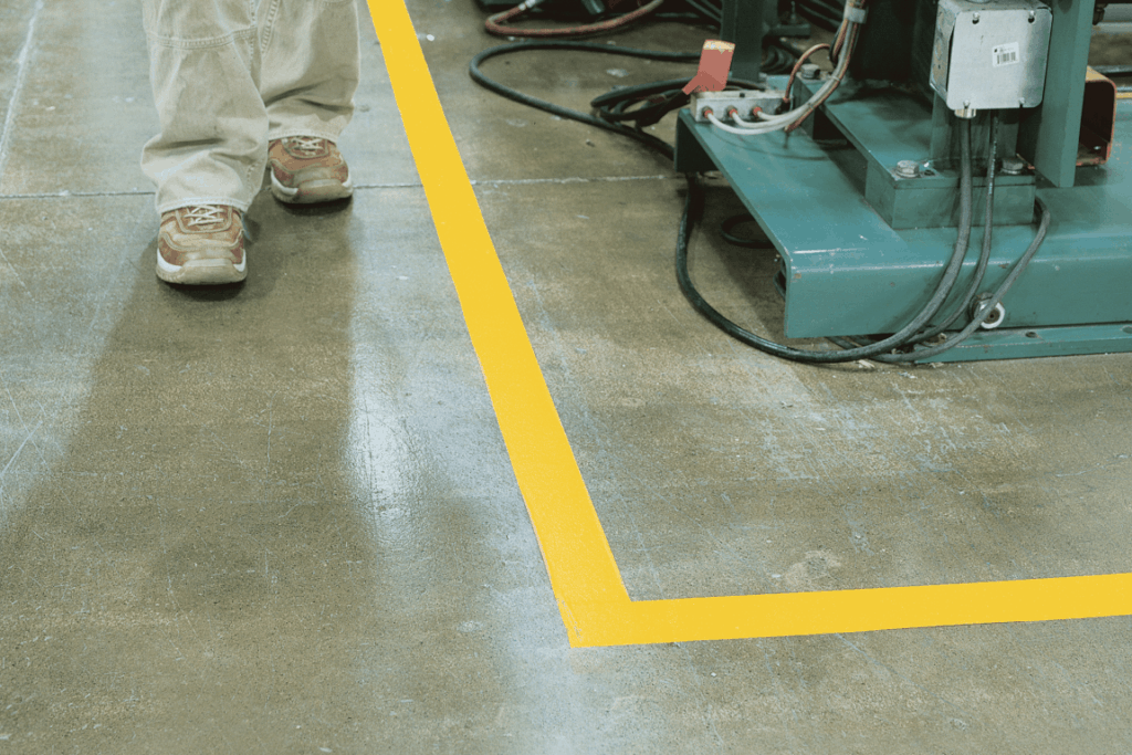 Floor Marking Tape Yellow Geckotred