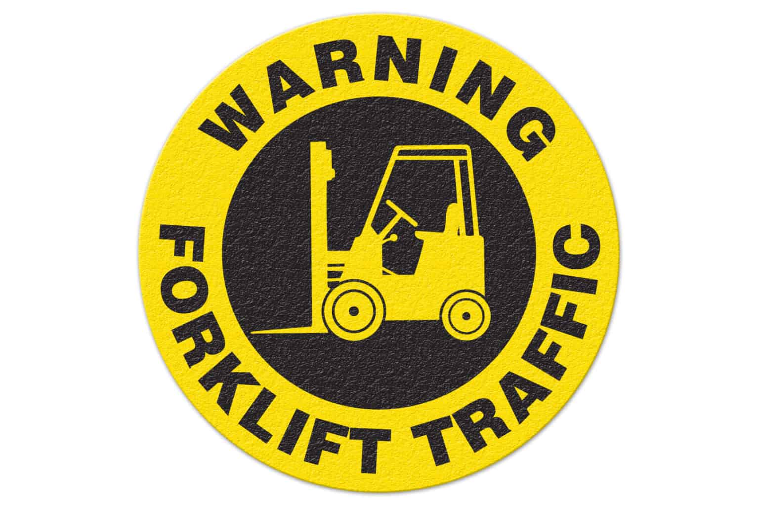Safety Tread Floor Sticker Warning Forklift Geckotred